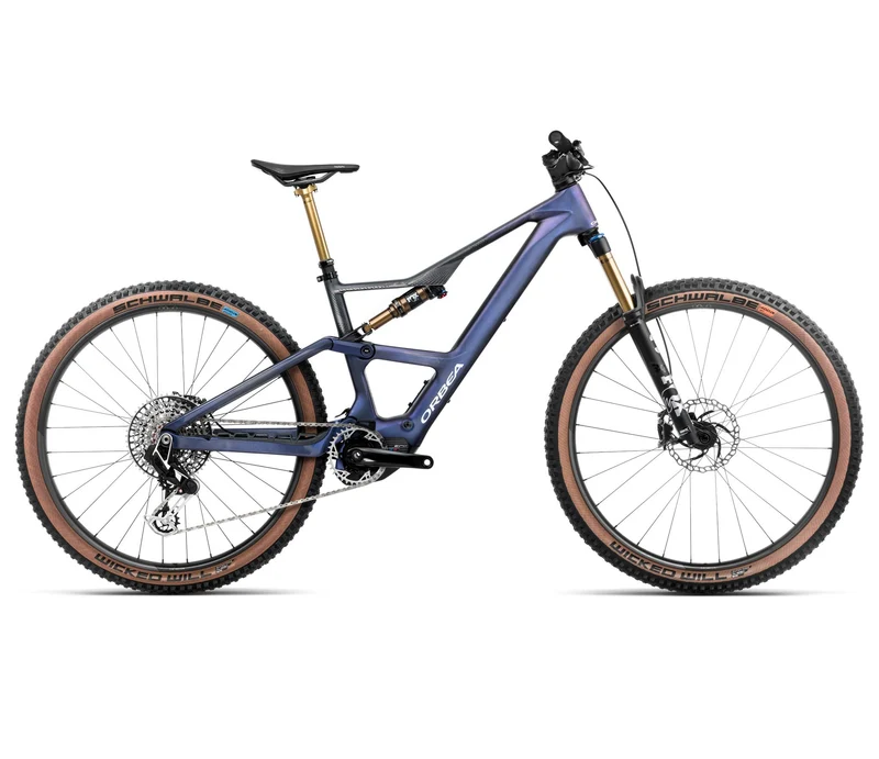 Orbea RISE SL M-LTD 630W Tanzanite Carbon View - Carbon Raw