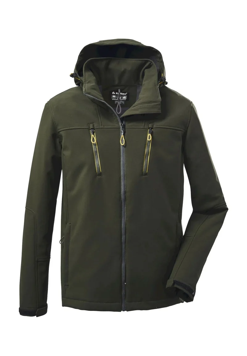Killtec KOW 163 Softshell jacket. Hood men