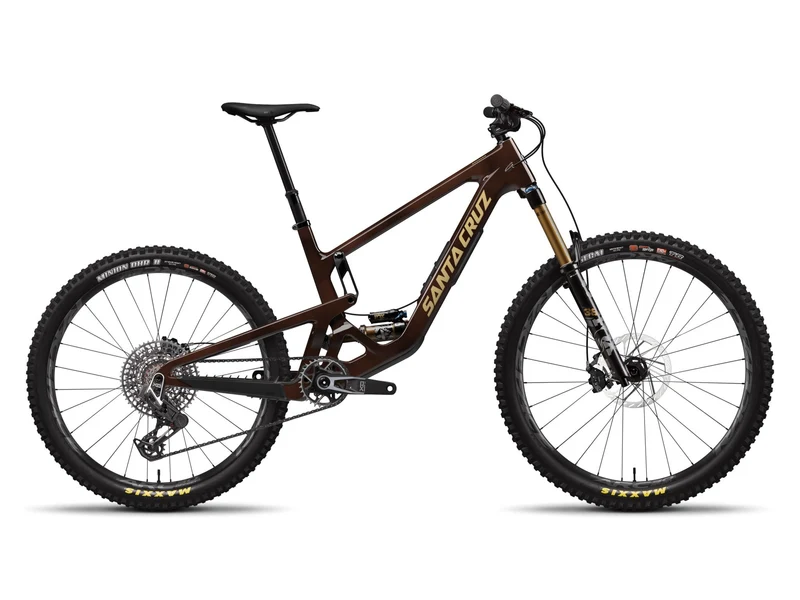 Santa Cruz Bronson 5 CC X0 AXS MX Trans Root Beer