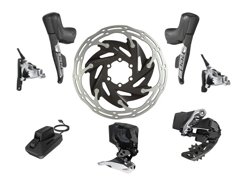 SRAM RED ETAP AXS SET HRD DISC FlatMount 6-hole
