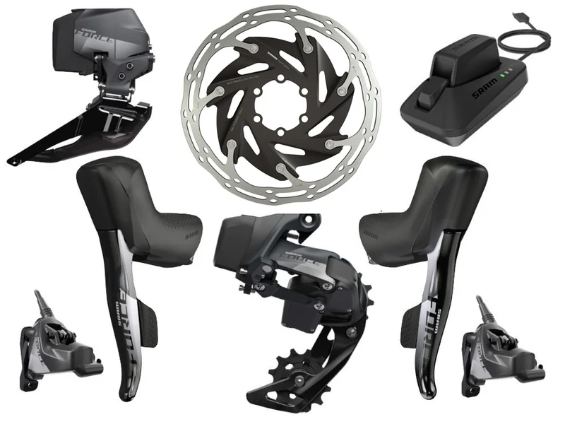 SRAM Force eTap AXS Kit | Disc Brake Flat Mount 2-speed