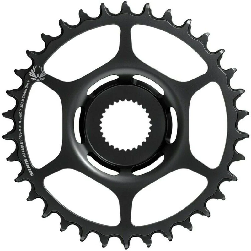 SRAM X-Sync chainring E-MTB 2 Eagle chainring E-MTB, steel, black for Bosch drives