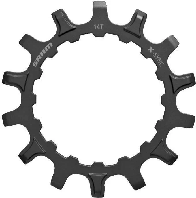 SRAM X-Sync chainring E-MTB chainring E-MTB, steel, black for Bosch drives
