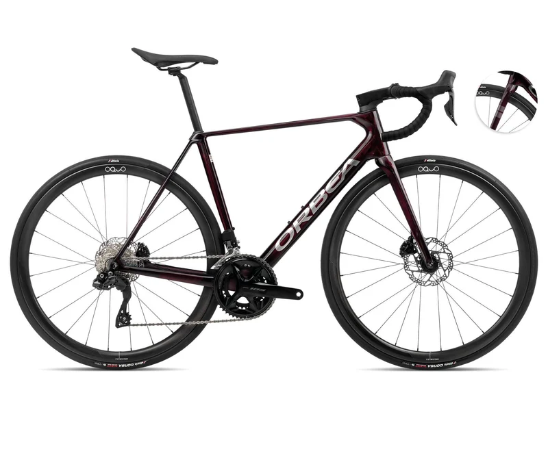 Orbea Orca M35I Wine Red - Titanium