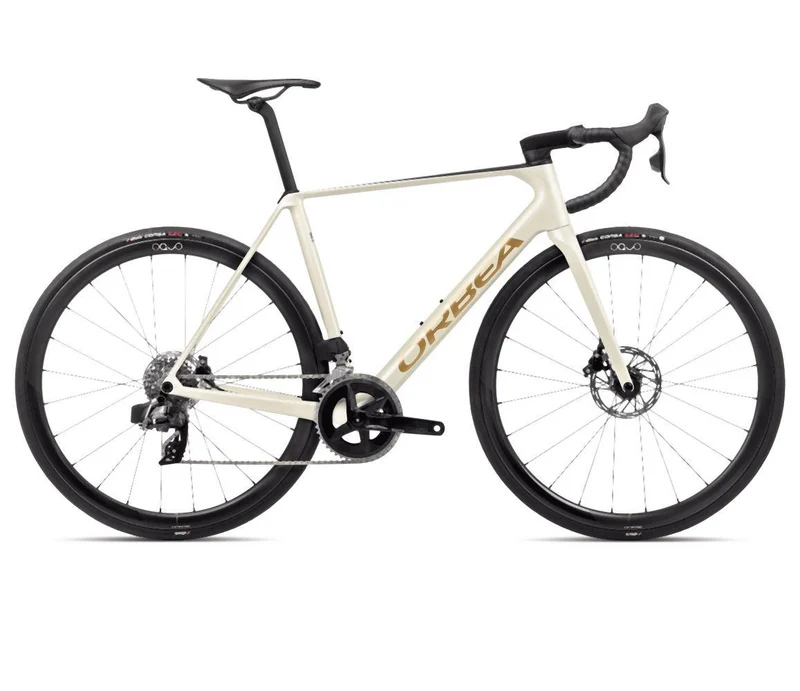 Orbea ORCA M31eTEAM Ivory White-Burgundy