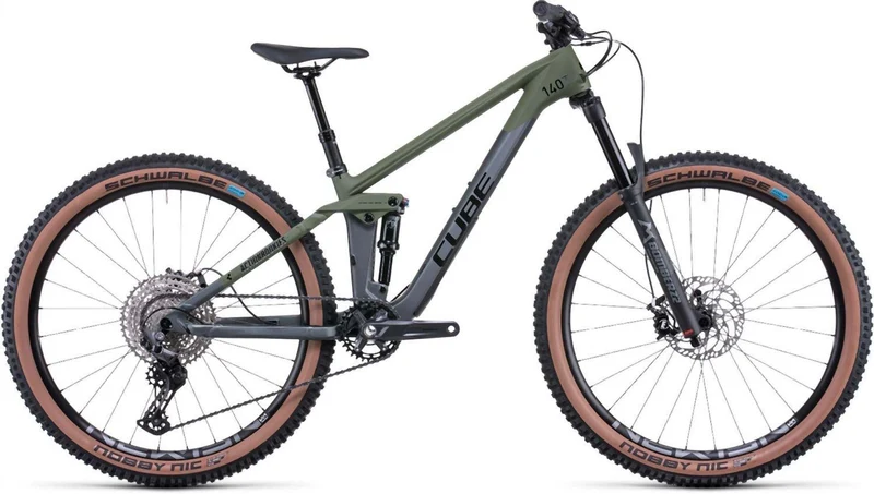 Cube Stereo 140 HPC Rookie grey'n'olive