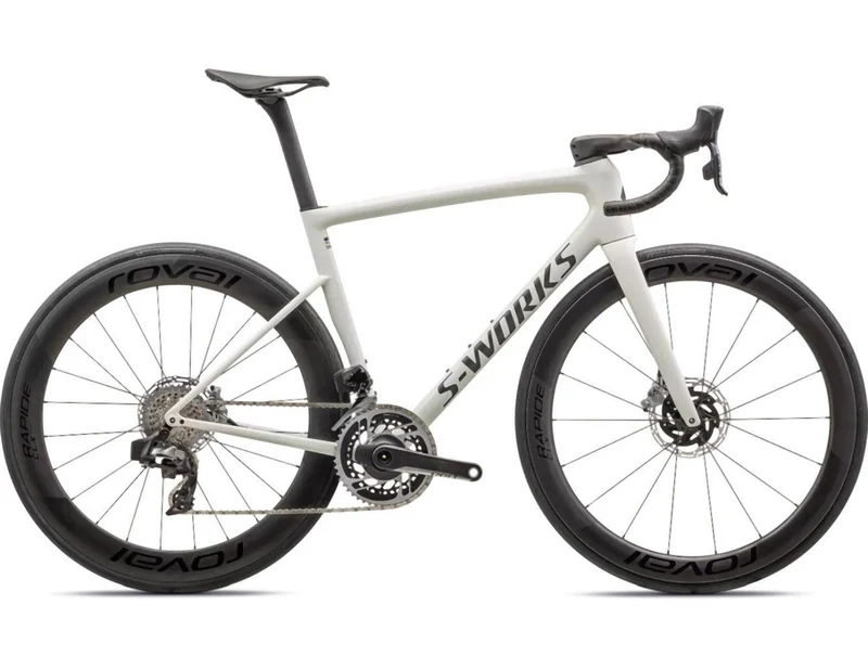 Specialized TARMAC SL8 S-Works ETAP SATIN FOG TINT / GREEN GHOST PEARL / RED GHOST PEARL FADE