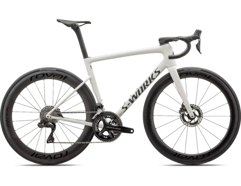 Specialized TARMAC SL8 S-Works DI2 SATIN FOG TINT / GREEN GHOST PEARL / RED GHOST PEARL FADE