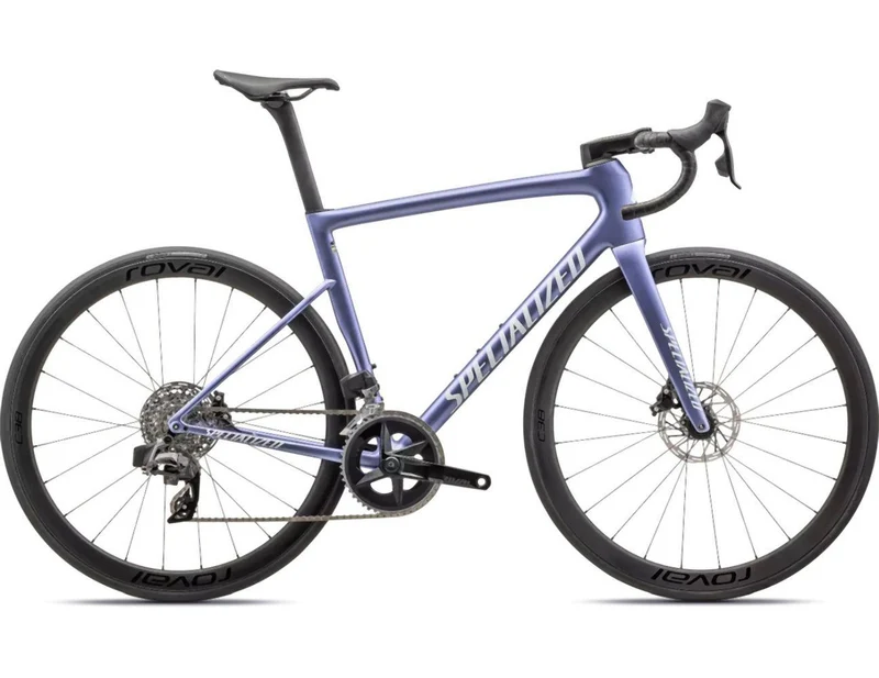 Specialized TARMAC SL8 EXPERT SATIN POWDER INDIGO TINT OVER SILVER DUST / WHITE