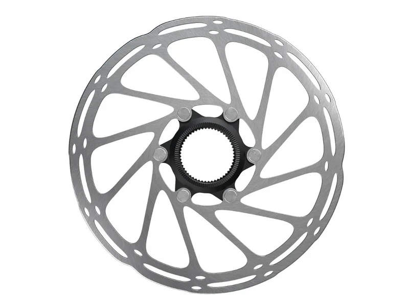SRAM brake disc Centerline Rounded 200mm, Centerlock, black rounded profile