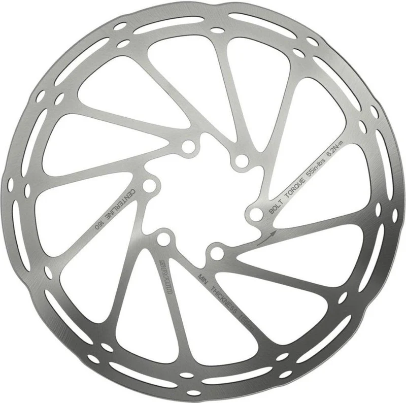 SRAM brake disc Centerline Rounded, one-piece, 6-hole rounded profile