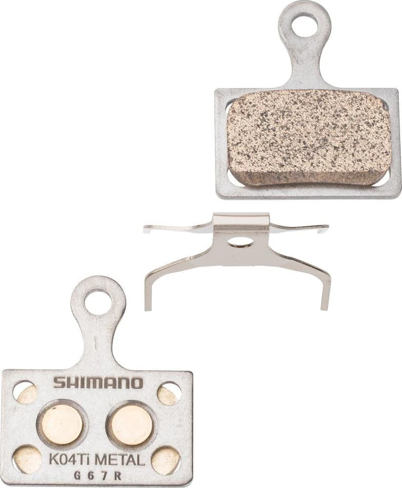 Shimano disc brake pad K04Ti metal