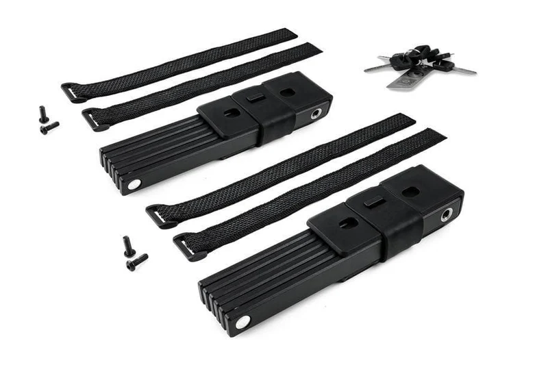 Acid folding lock RIGID 100 PURE TWIN PACK black