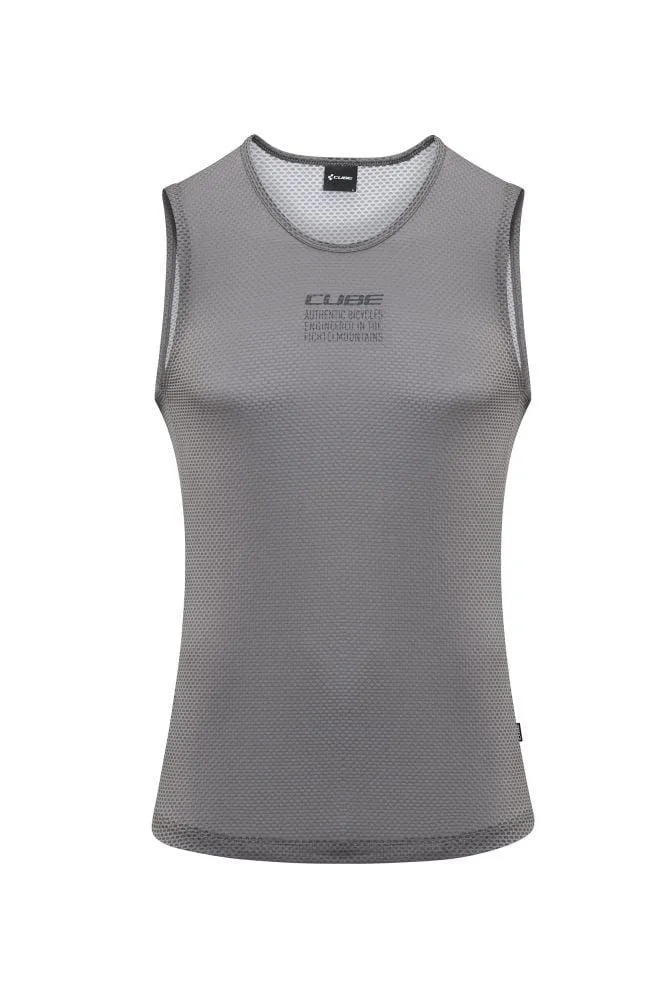 Cube functional undershirt mesh sleeveless