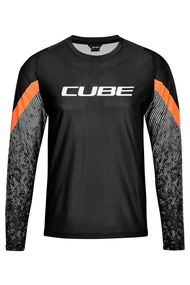 Cube EDGE crew neck jersey long sleeves