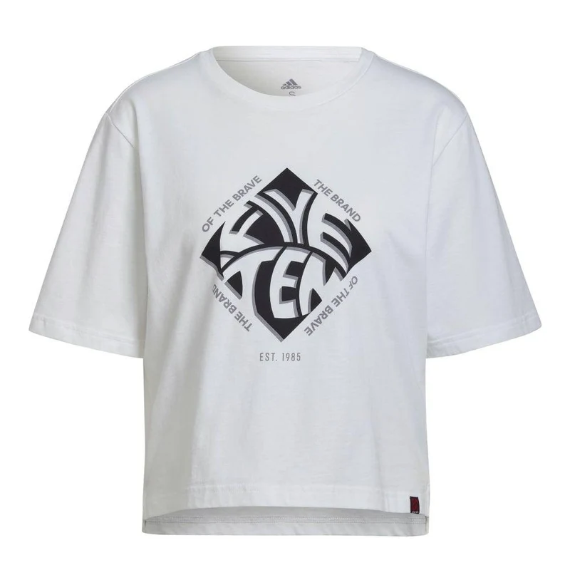 FiveTen Cropped Graphic T-Shirt
