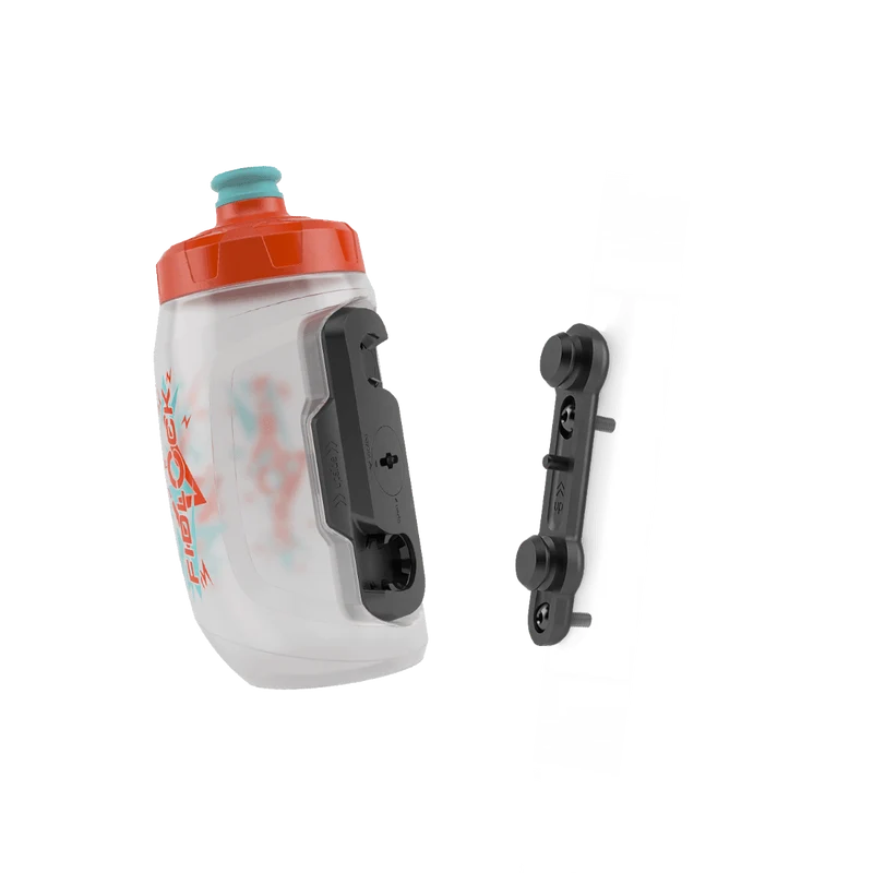 Fidlock TWIST bottle 450 kids + bike base Clear
