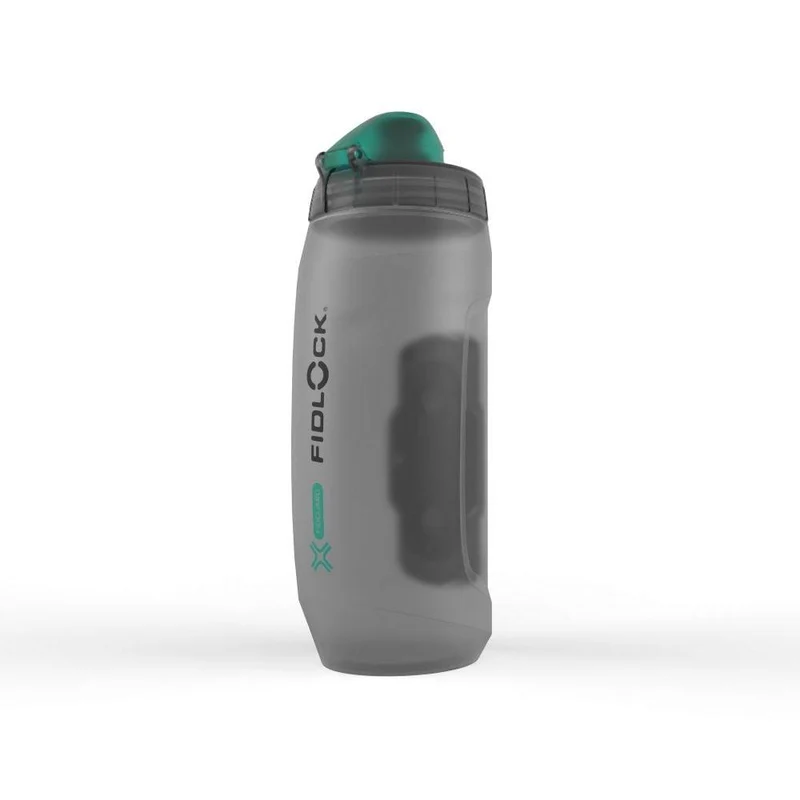 Fidlock Single Bottle 590 Antibacterial transparent black 590ml