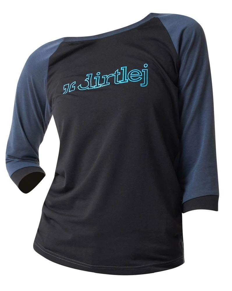dirtlej Mountee ladies steel blue/turq