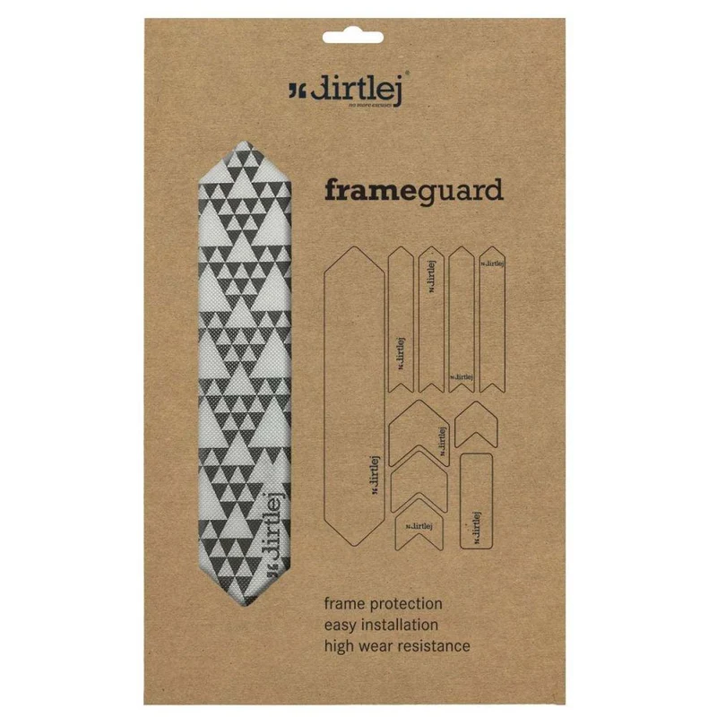 dirtlej bike protection frame guard triangle