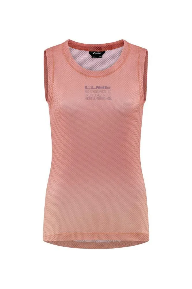 Cube WS functional undershirt mesh sleeveless
