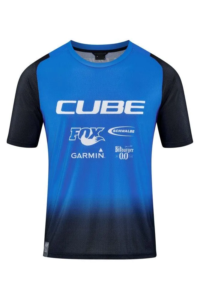 Cube VERTEX crew neck jersey X Actionteam short sleeve