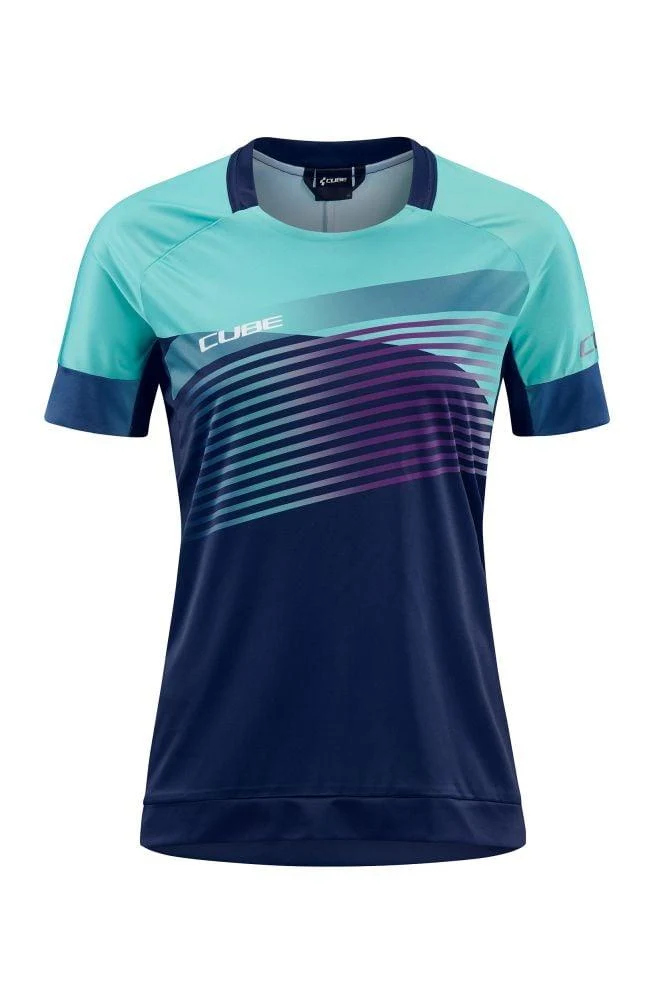 Cube TEAMLINE WS crew neck jersey, short sleeves