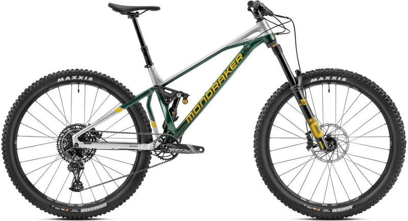 Mondraker Superfoxy R Gloss British Green / Silver / Yellow