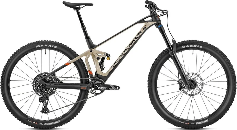 Mondraker Superfoxy Carbon R Gloss Carbon / Matte Desert Gray / Orange