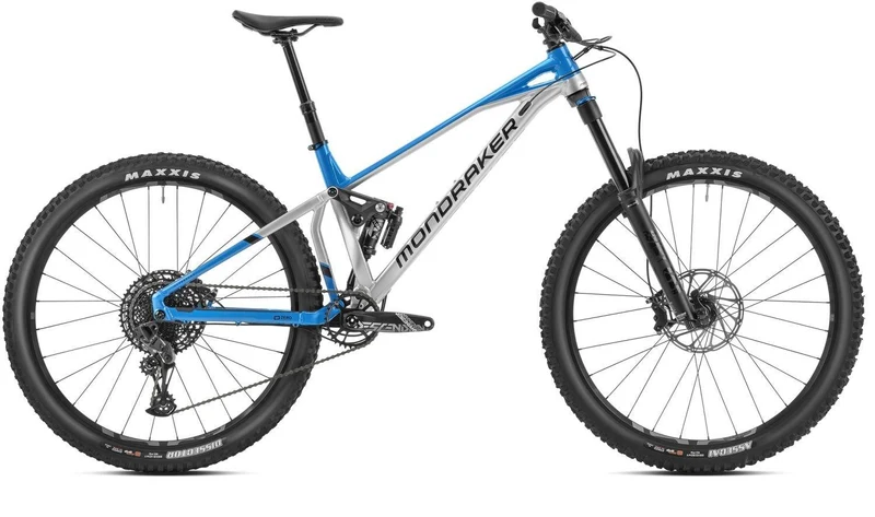 Mondraker Superfoxy Gloss Silver / Marlin Blue