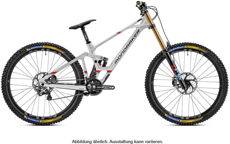 Mondraker Summum Carbon RR MX Gloss Silver / Dirty White