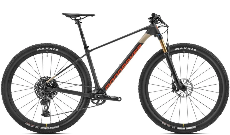 Mondraker Podium Carbon R 29 Matte Silver Carbon / Desert Gray / Orange