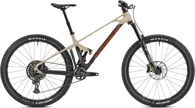 Mondraker Foxy Carbon RR 29 Matte Carbon / Desert Gray / Orange