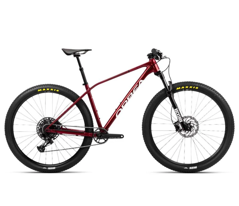 Orbea ALMA H10-EAGLE Metallic Dark Red - Chic White