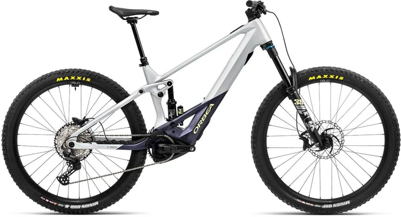 Orbea WILD M10 Halo Silver-Tanzanite Carbon View