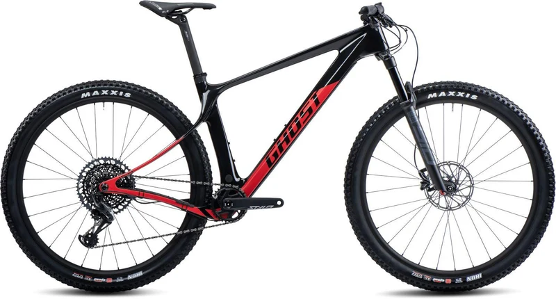 Ghost Lector SF LC Universal raw carbon/riot red - glossy/matt