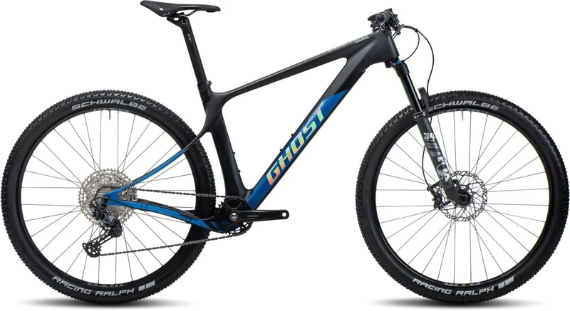 Ghost Lector SF LC Essential raw carbon/blue - matt/glossy
