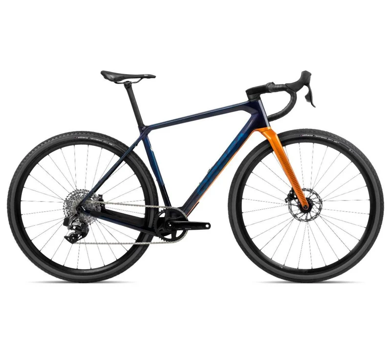 Orbea TERRA M31eTEAM 1X Blue Carbon ViewLeo Orange