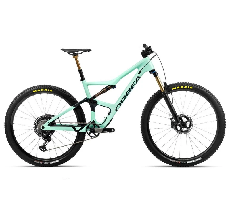 Orbea OCCAM M-LTD Ice Green-Jade Green Carbon View