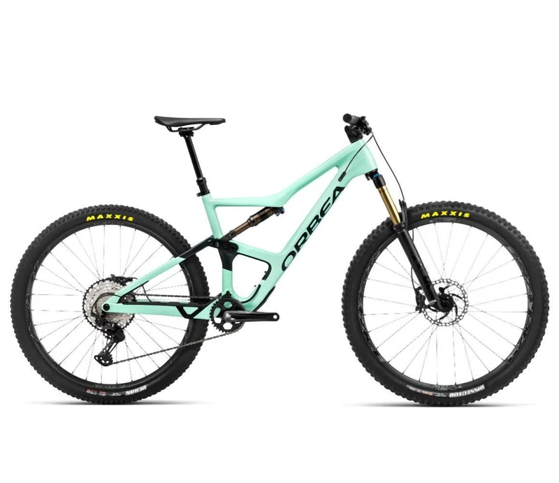 Orbea OCCAM M10 Ice Green-Jade Green Carbon View