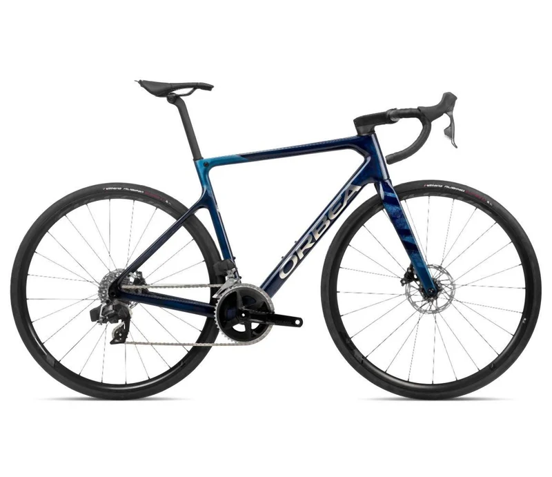 Orbea ORCA M31eTEAM Blue Carbon View - Titanium