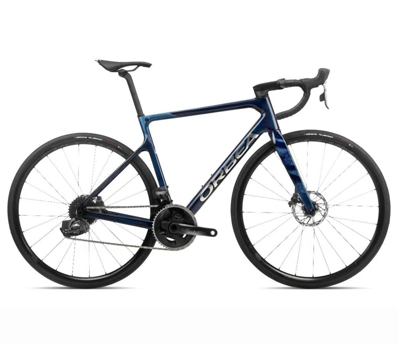 Orbea ORCA M21eTEAM PWR Blue Carbon View - Titanium