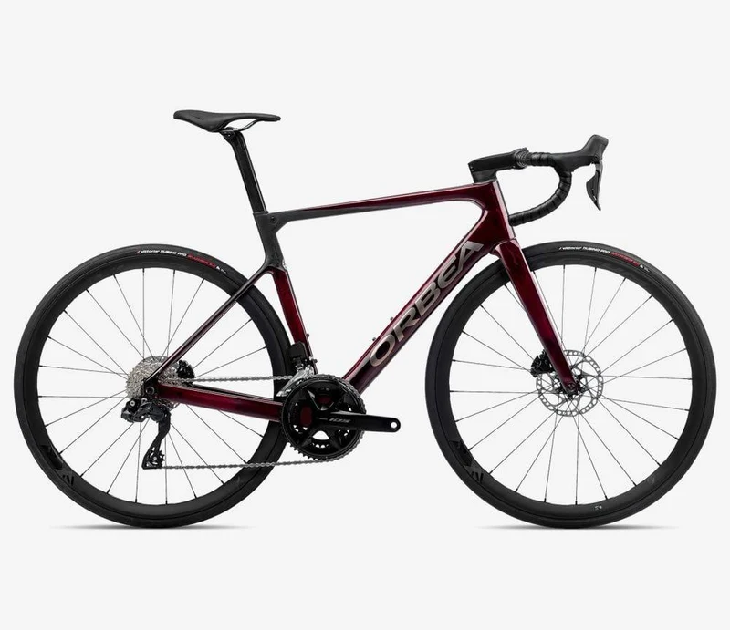 Orbea Orca M30ILTD PWR Red Wine - Carbon Raw