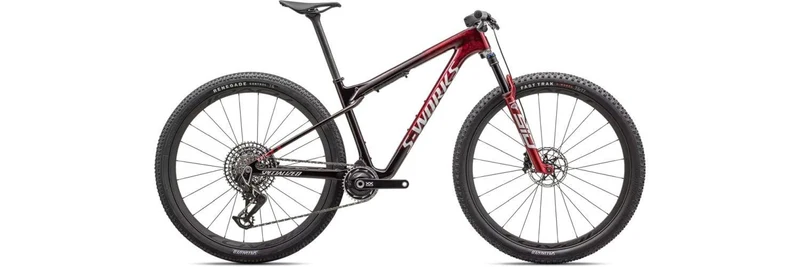 Specialized S-Works Epic World Cup Red tint/Silver/White