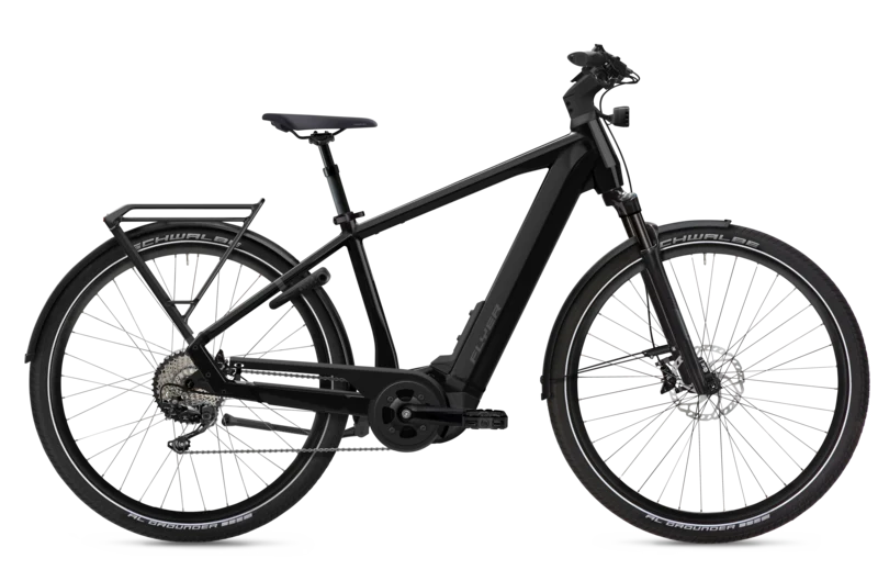 Flyer Upstreet 7.10 Pearl Black Gloss Gent