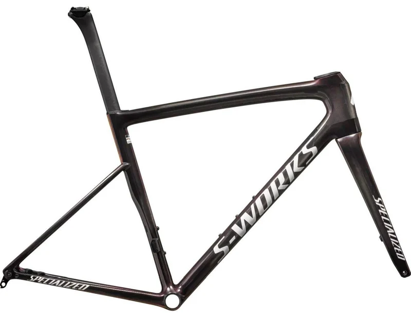 Specialized TARMAC SL8 S-Works FRAMESET GLOSS CARBON / VIAVI MAGANTA GOLD / CHAOS RED PEARL / WHITE