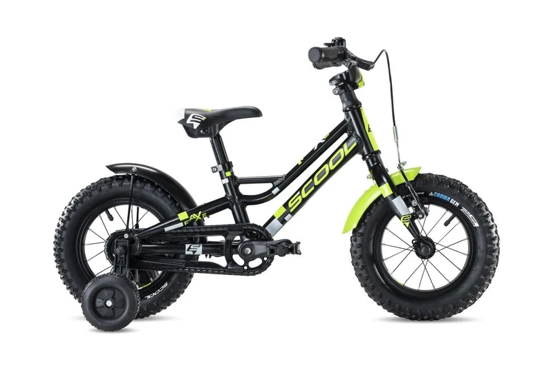 S'Cool faXe 12-1S Black/Lime